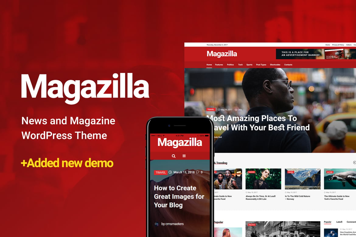 Magazilla - Tema WordPress untuk Berita & Majalah yang Menarik