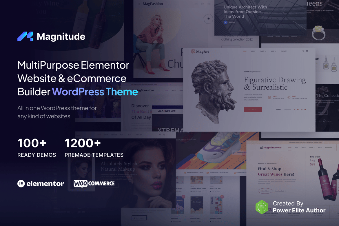 Magnitude – Tema WordPress Elementor Serbaguna yang Menawan