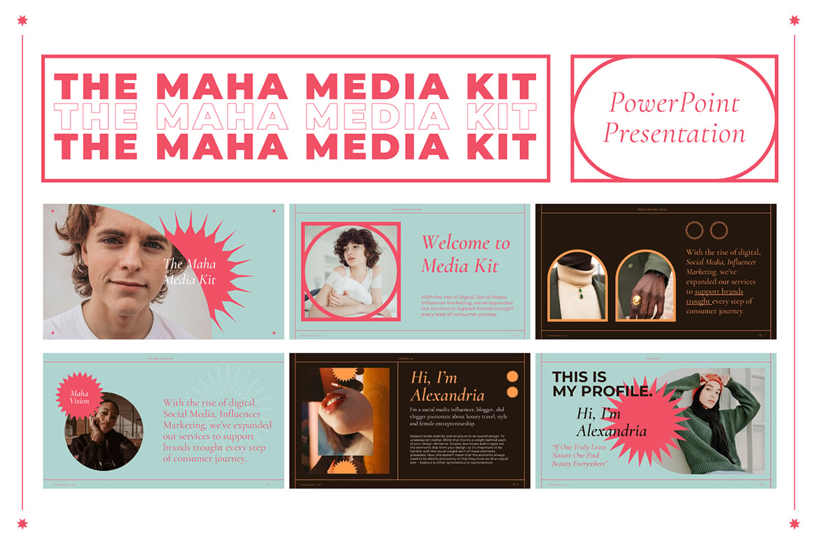 Template Presentasi MAHA yang Menarik dan Modern