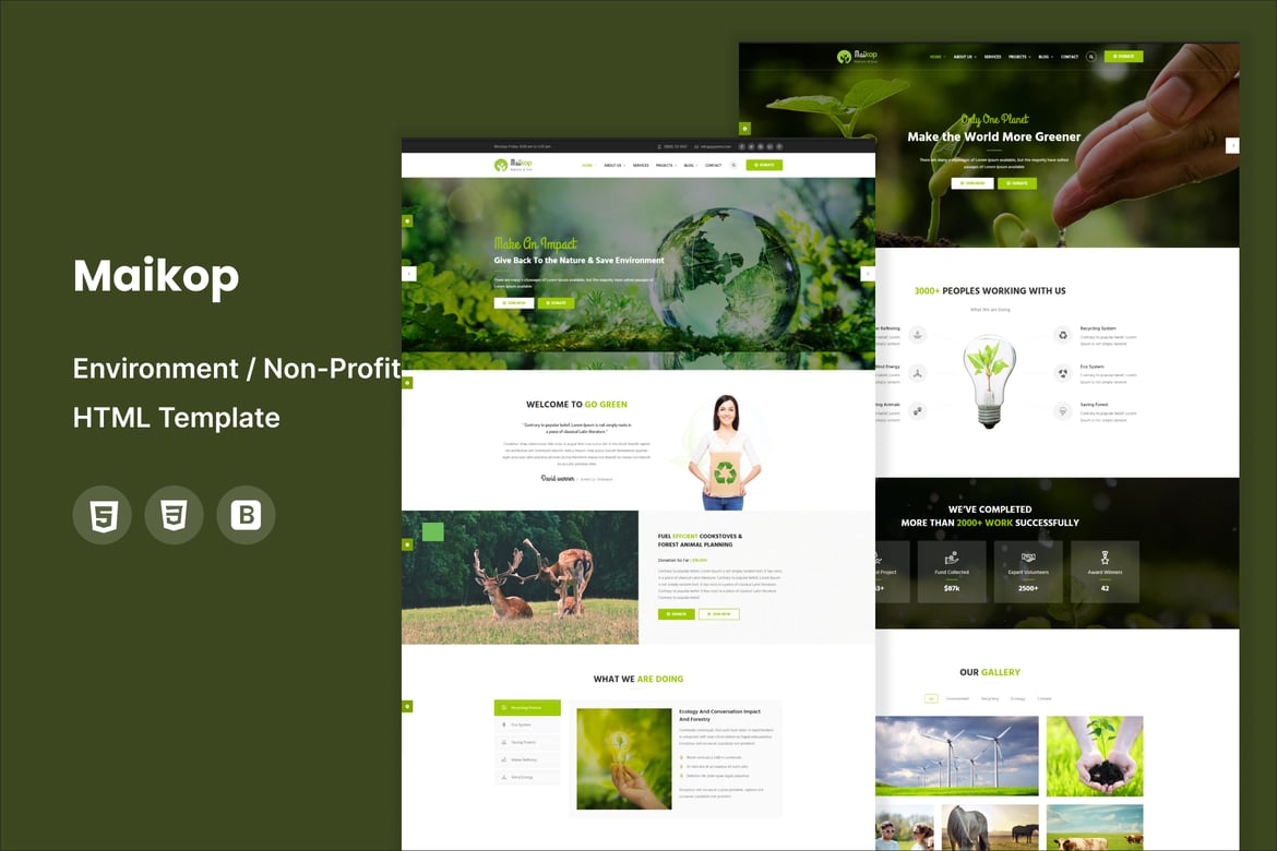 Template Website Maikop - Solusi Kreatif untuk Proyek Lingkungan Anda