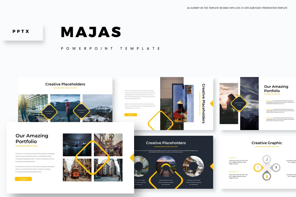 Template Powerpoint Majas - Solusi Presentasi Profesional Anda