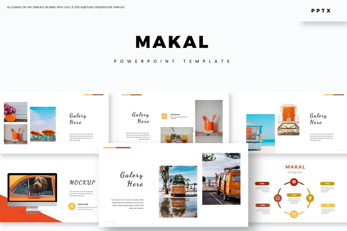 Makal - Template Powerpoint Serbaguna yang Menarik