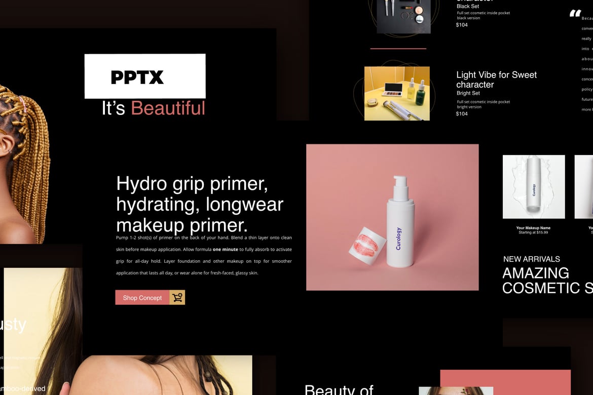 Template PowerPoint Bisnis yang Stylish dan Multifungsi
