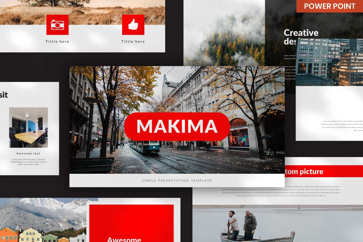 Template PowerPoint Makima: Solusi Presentasi Serbaguna