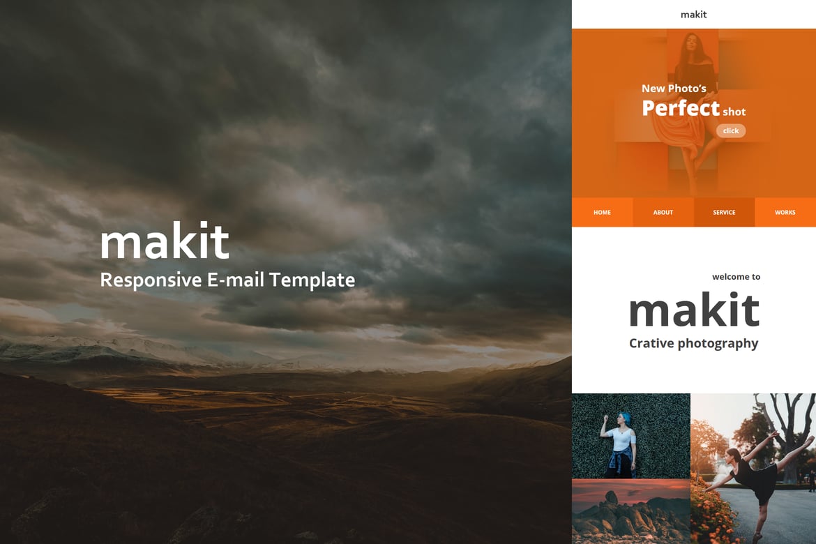 Makit Mail - Template Email Responsif Modern dan Menarik