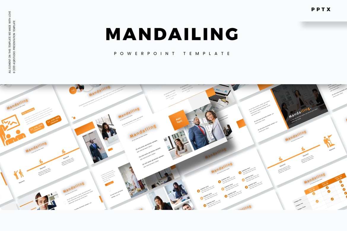 Template PowerPoint Mandailing - Solusi Presentasi Menarik