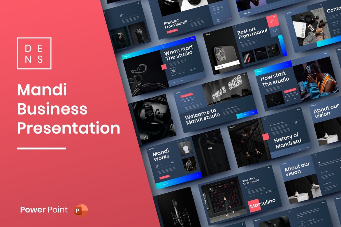 Mandi – Template PowerPoint Bisnis yang Menarik
