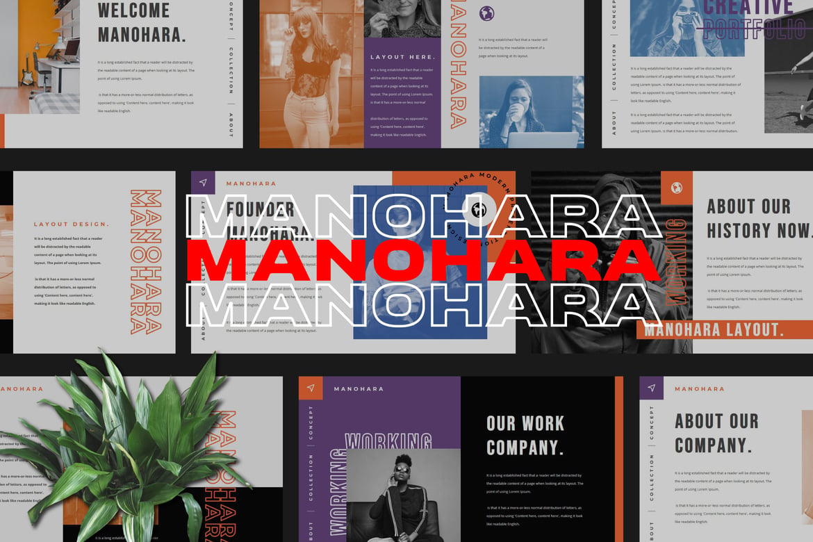 Template PowerPoint Manohara: Presentasi Menarik dan Profesional