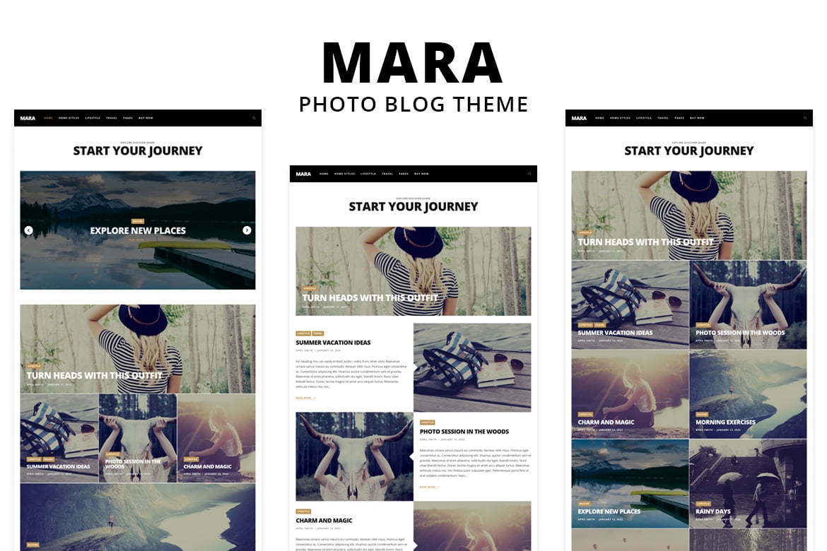 Mara - Tema WordPress Foto Cerita Perjalanan yang Menawan