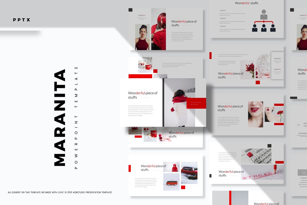 Maranita - Template PowerPoint Serbaguna yang Menarik
