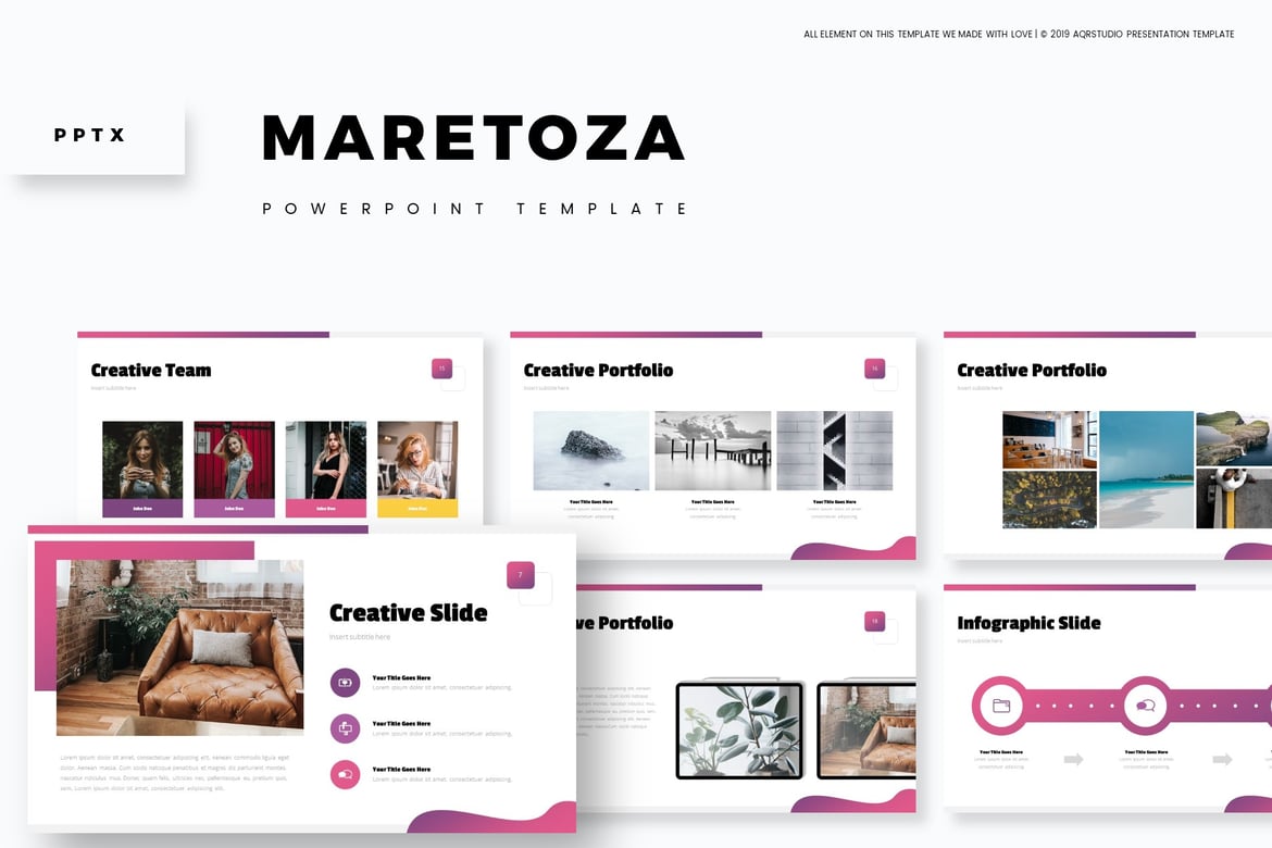 Maretoza - Template PowerPoint Serbaguna dan Menarik