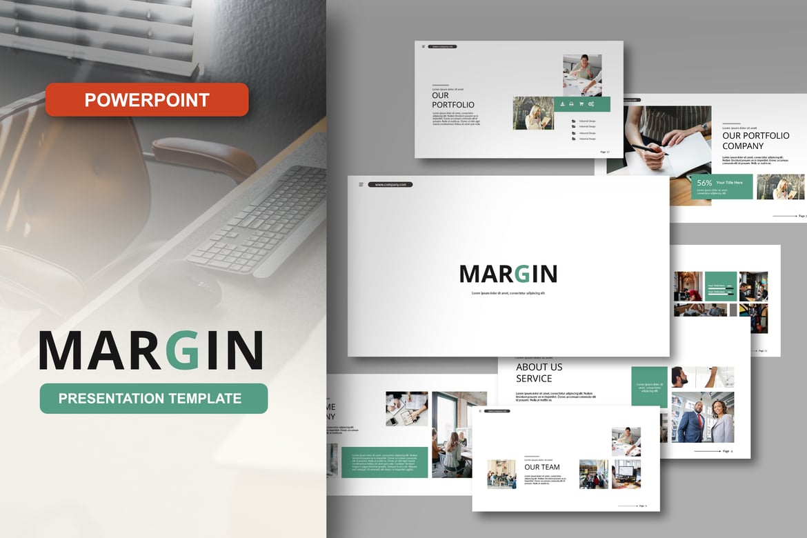 Template Powerpoint Margin: Solusi Presentasi Profesional dan Fleksibel