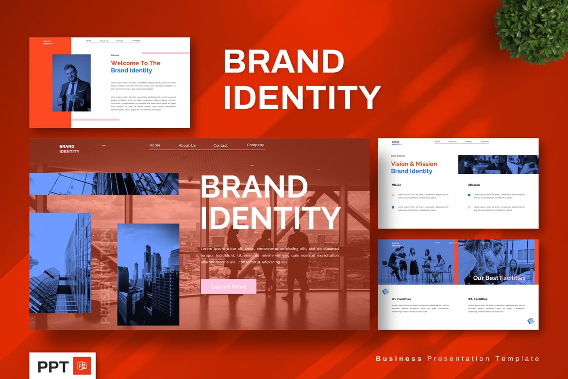 Template Presentasi Powerpoint Analisis Pasar yang Menarik