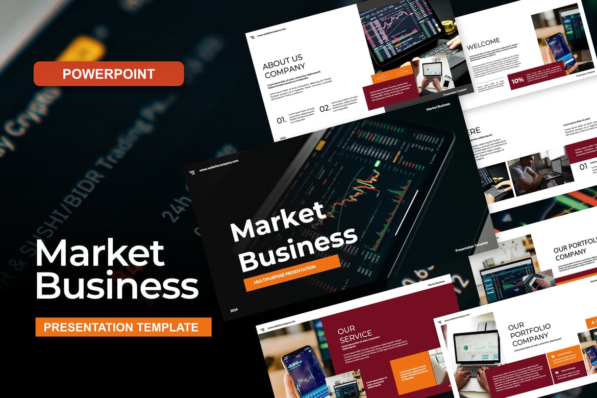 Template Powerpoint Bisnis Modern yang Serbaguna