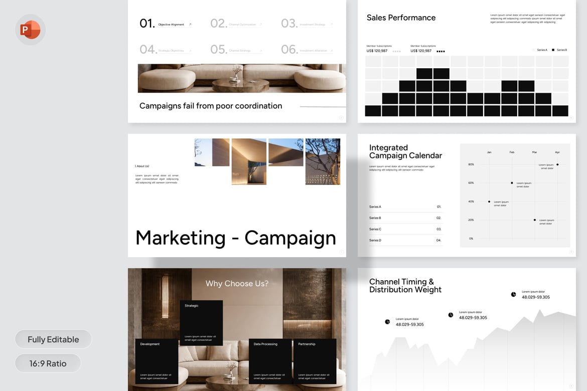 Rencana Eksekusi Kampanye Pemasaran - Template PowerPoint Profesional