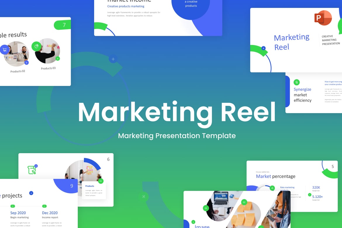 Template PowerPoint Pemasaran yang Efektif dan Menarik