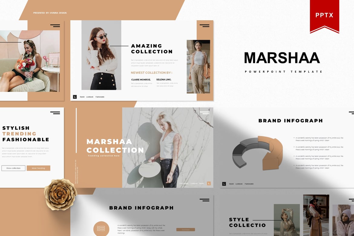 Marshaa | Template PowerPoint Profesional untuk Presentasi Anda