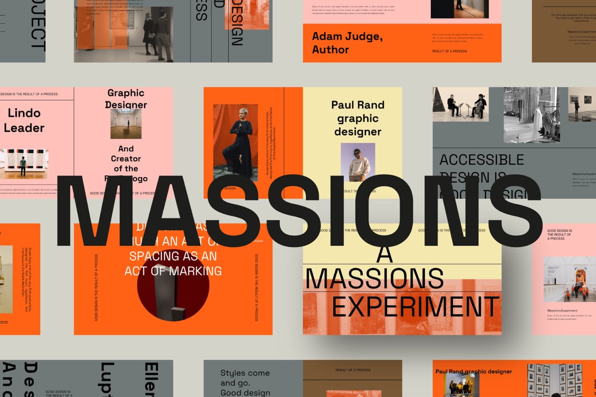 Template Powerpoint MASSIONS yang Menarik dan Profesional