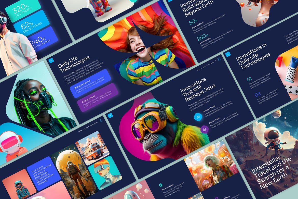 Template Powerpoint Kustom yang Memukau dan Efektif