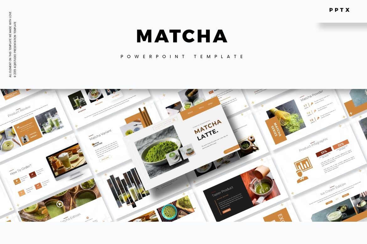 Template PowerPoint Matcha: Solusi Presentasi Menarik dan Profesional