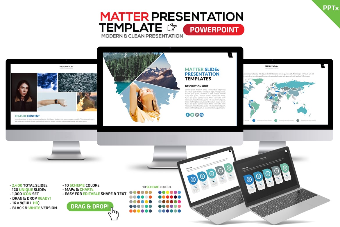 Template Powerpoint Materi yang Menarik dan Profesional