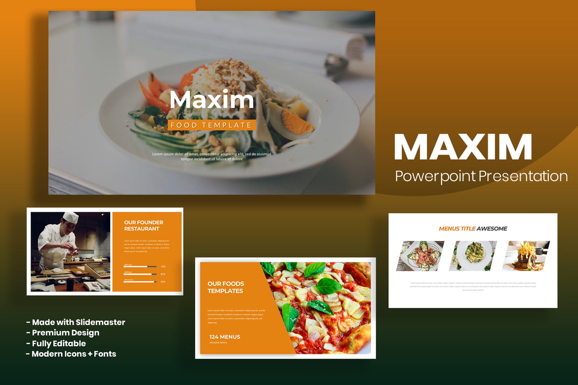 Maxim - Template PowerPoint Serbaguna untuk Presentasi Profesional
