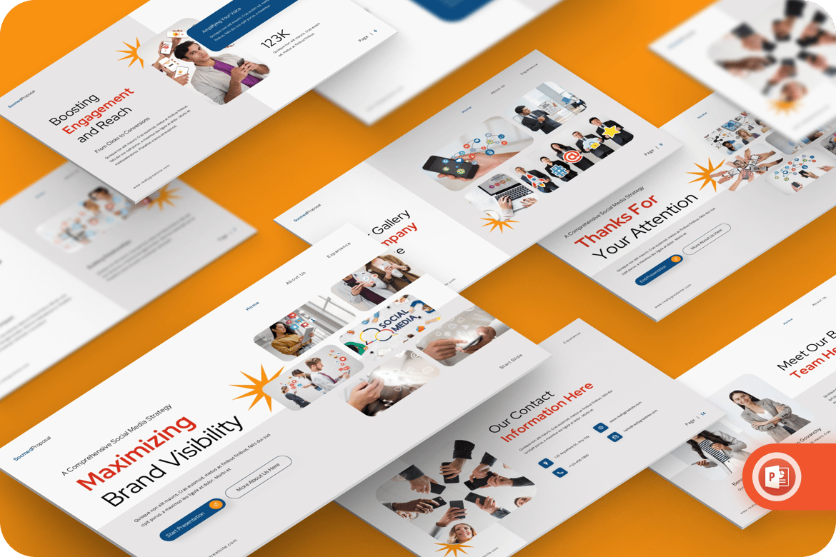 Tingkatkan Visibilitas Merek Anda dengan Template Powerpoint Menarik