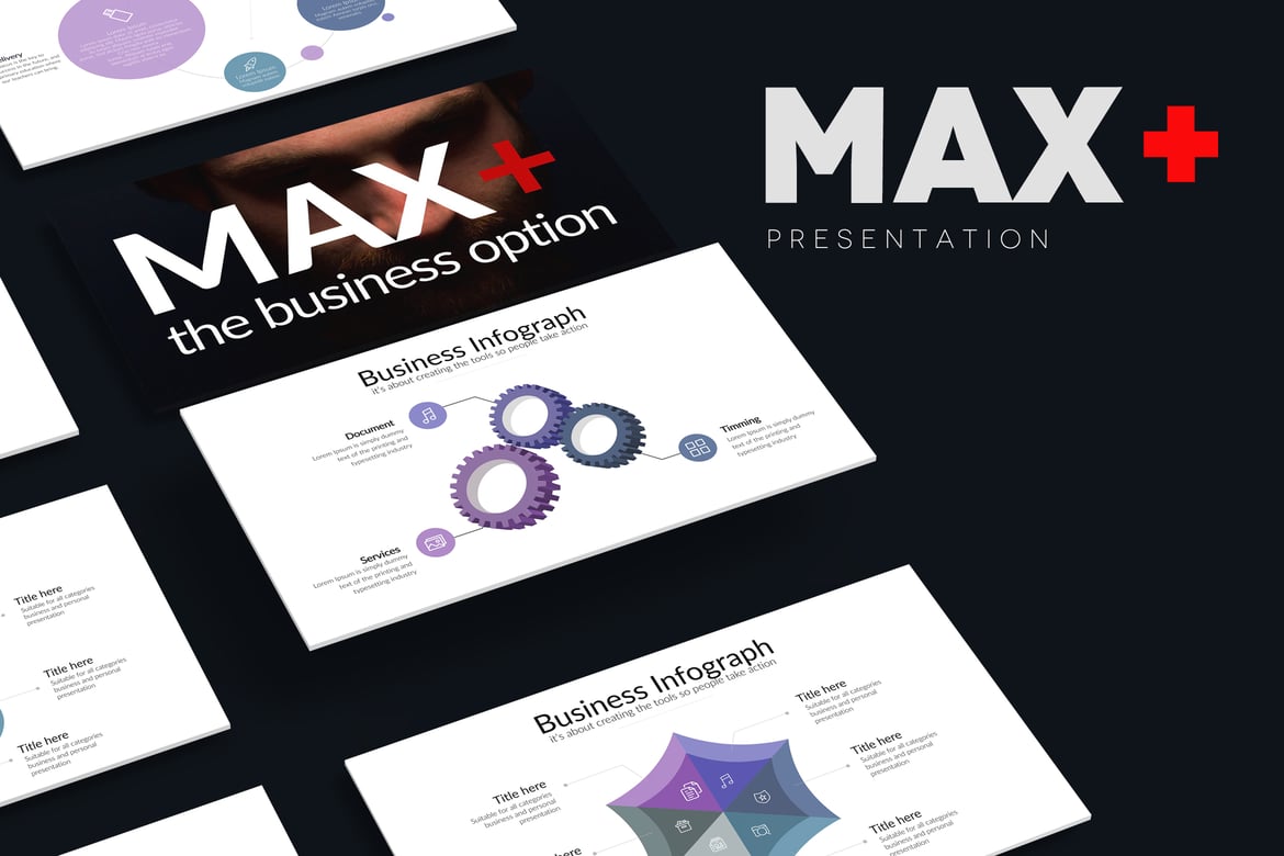 Template Powerpoint MAXPLUS: Solusi Presentasi Kreatif dan Profesional