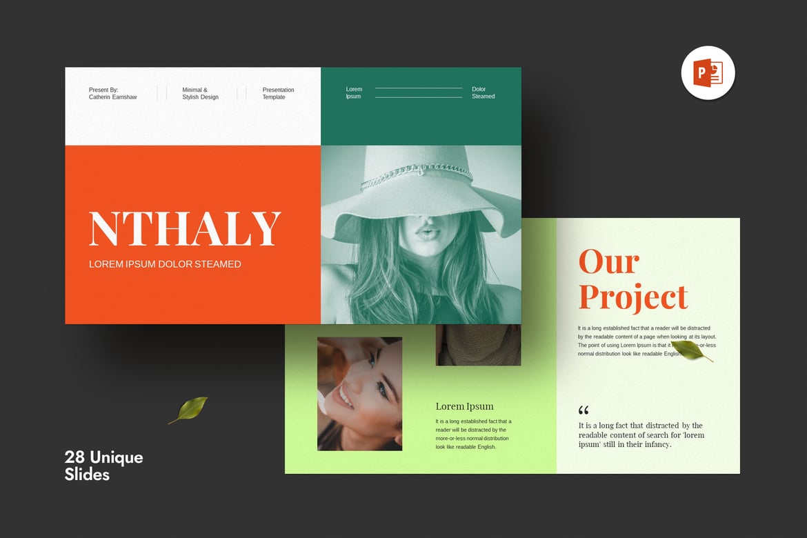 Template Presentasi PowerPoint Media Kit yang Modern dan Profesional