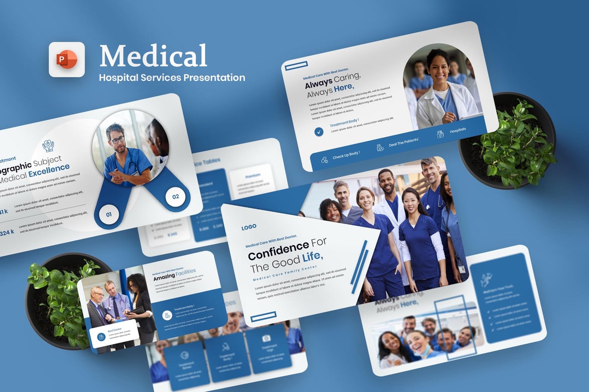 Template Presentasi PowerPoint Medis yang Menarik dan Profesional
