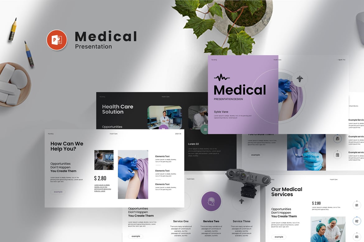 Template PowerPoint Medis yang Menarik dan Profesional