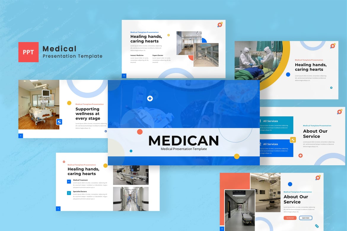 Template PowerPoint Medis yang Menarik dan Profesional