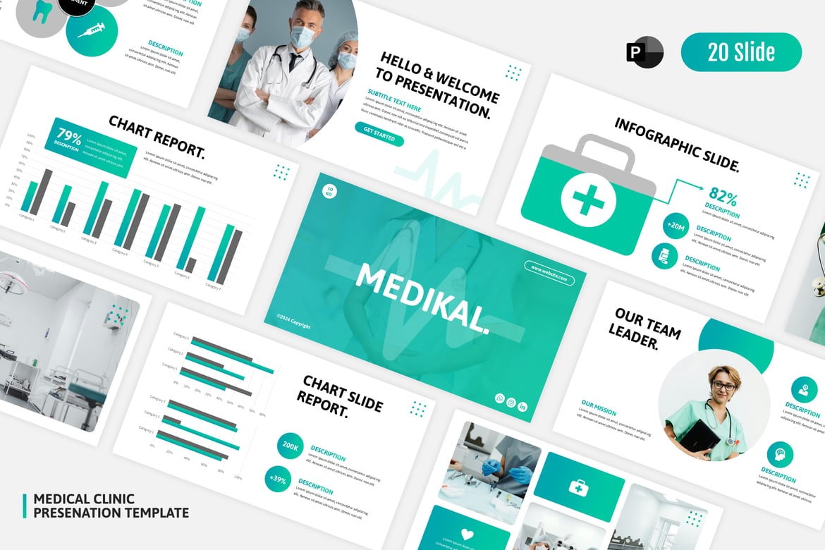 Template PowerPoint Medis yang Menarik untuk Presentasi Klinik Anda
