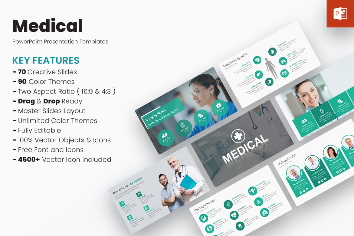 Template PowerPoint Medis yang Menarik dan Profesional