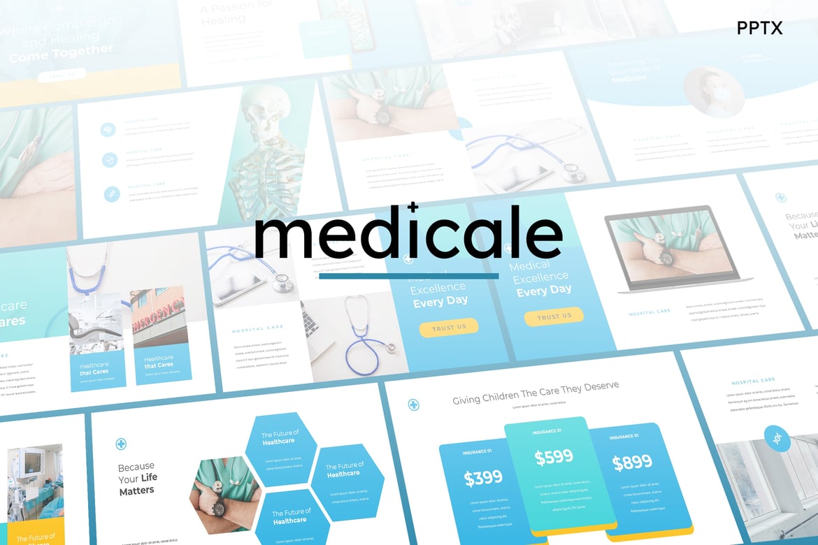 Template Powerpoint Medis - Solusi Presentasi Profesional Anda