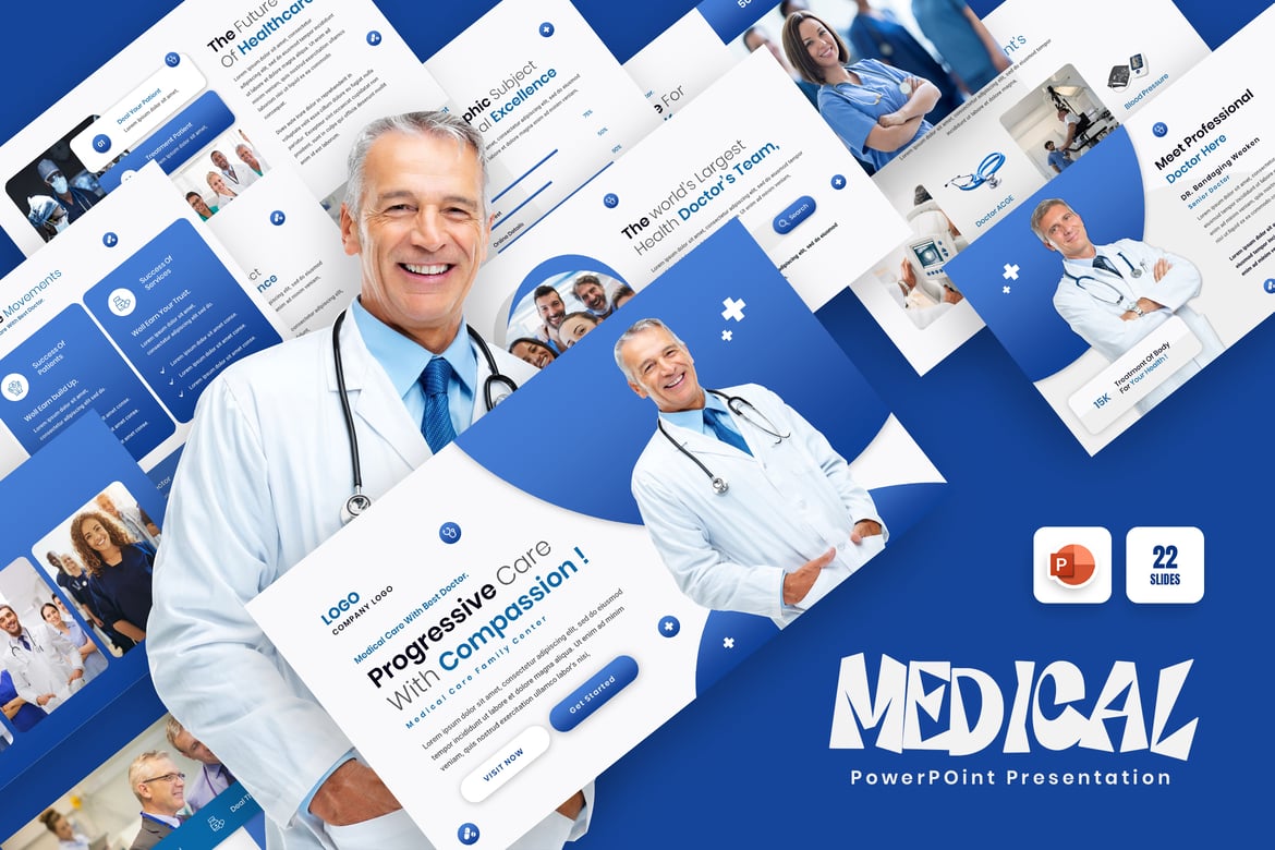 Template PowerPoint Medis yang Menarik dan Profesional