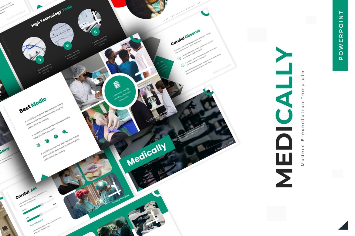 Template Powerpoint Medis - Presentasi Profesional untuk Semua Kebutuhan