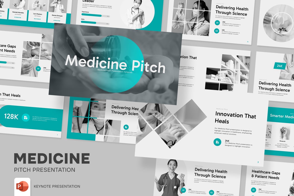 Template Presentasi Powerpoint untuk Medis yang Menarik dan Profesional