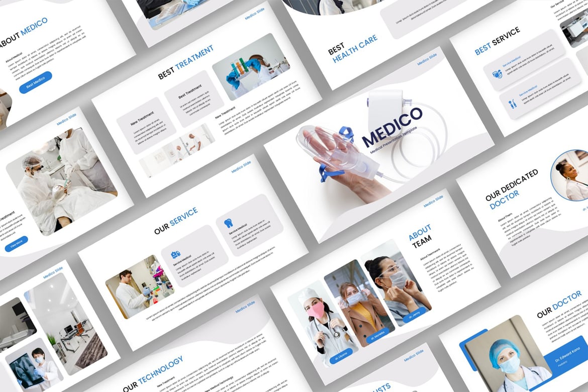 Template PowerPoint Medico: Solusi Presentasi Profesional untuk Kesehatan