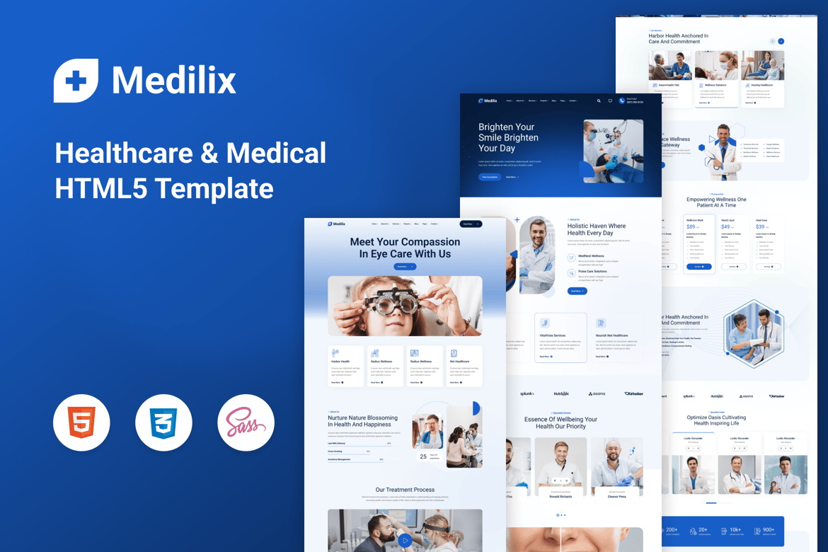 Medilix - Template Website Kesehatan & Medis Bootstrap HTML5 Terbaik