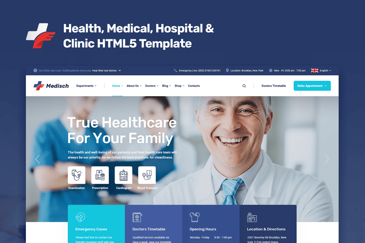 Template Website Medisch - Solusi Modern untuk Kesehatan dan Medis