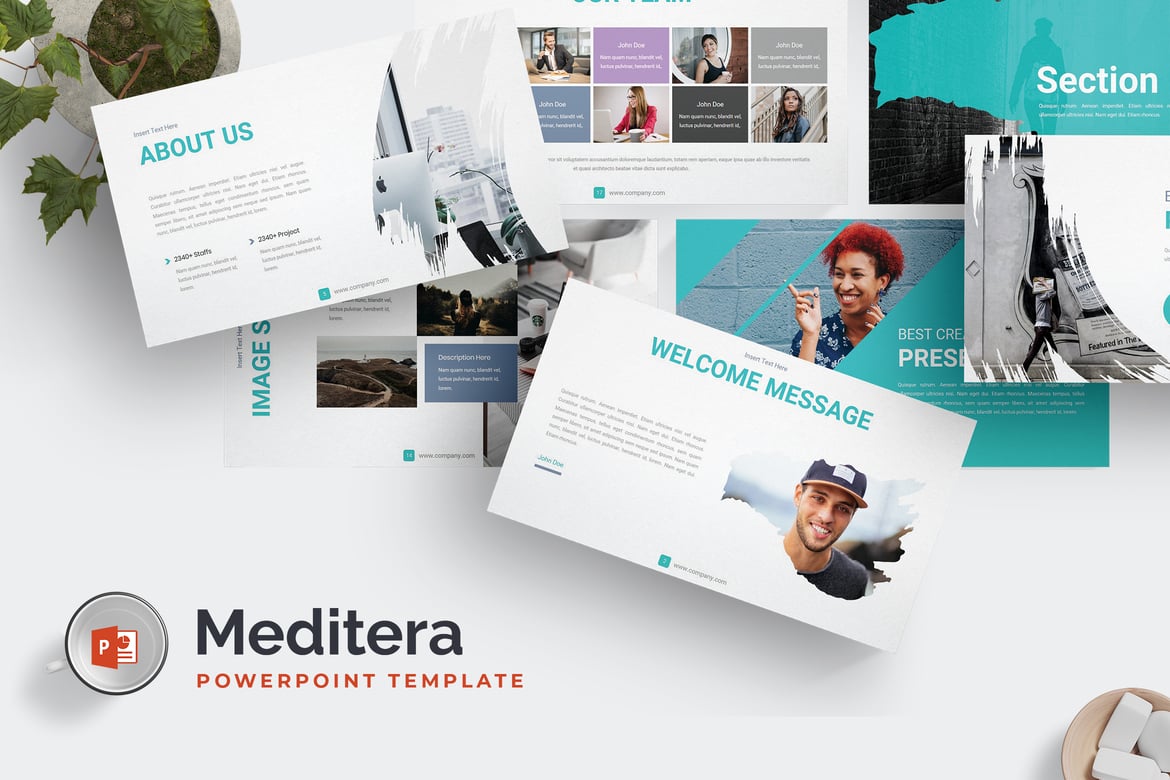 Meditera - Template Powerpoint Profesional untuk Semua Kebutuhan
