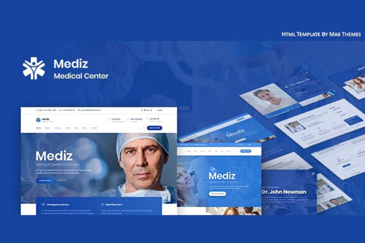 Mediz - Template Website Medis yang Modern dan Menarik