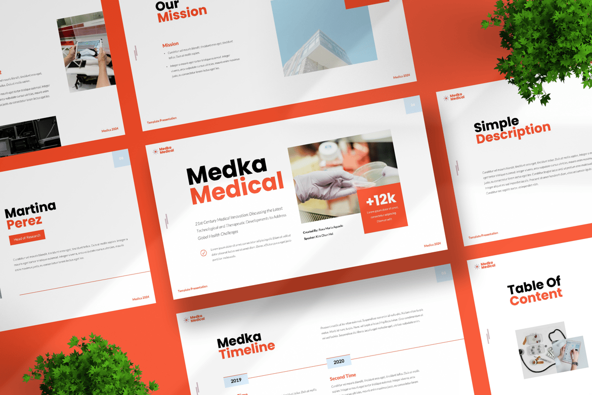 Template PowerPoint Medka: Presentasi Profesional dan Modern