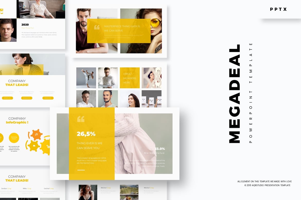 Template Powerpoint Mega Deal - Solusi Presentasi Terbaik