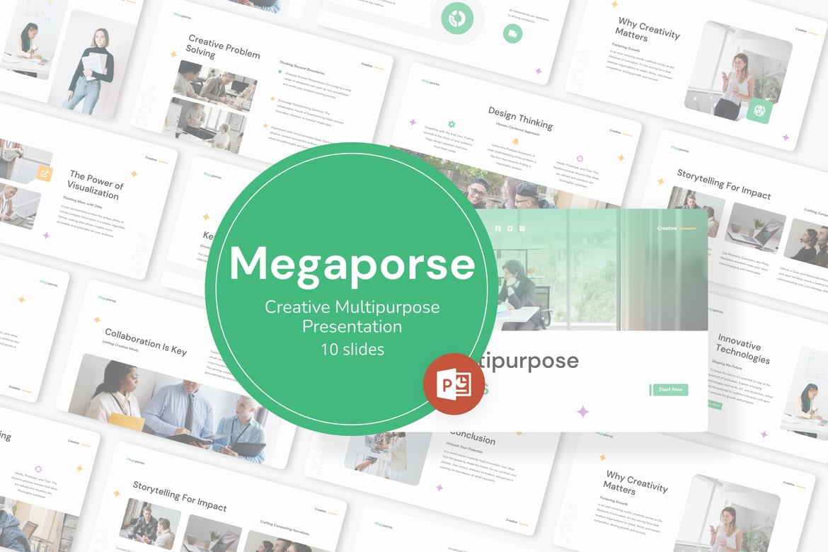 Template PowerPoint Megaporse: Solusi Kreatif untuk Semua Presentasi