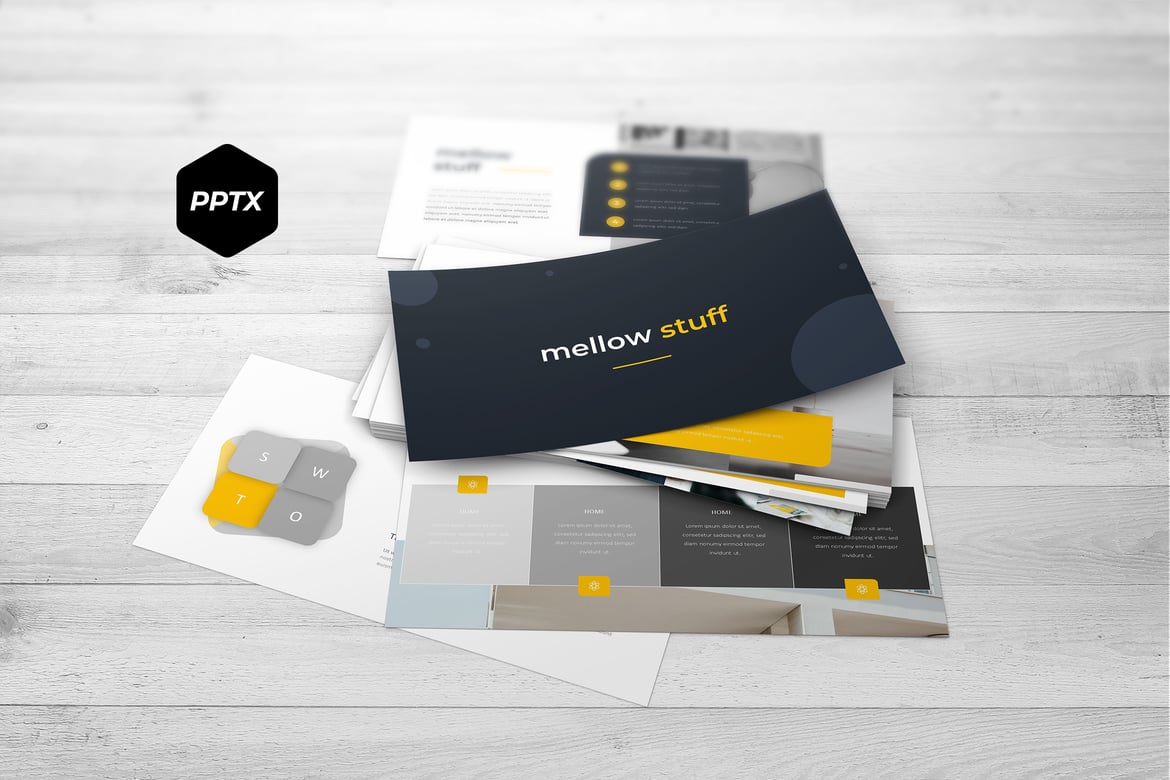 Template PowerPoint Mellow: Solusi Presentasi Menarik dan Profesional