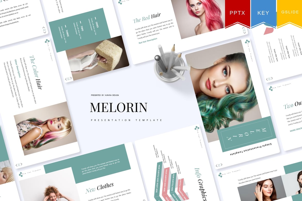 Melorin | Template Presentasi PowerPoint, Keynote, dan Google Slides yang Menarik