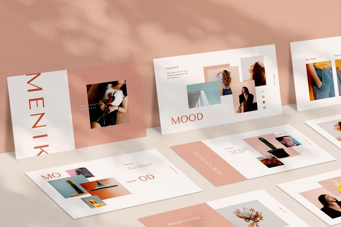 Template Powerpoint Menik: Presentasi Minimalis yang Menarik