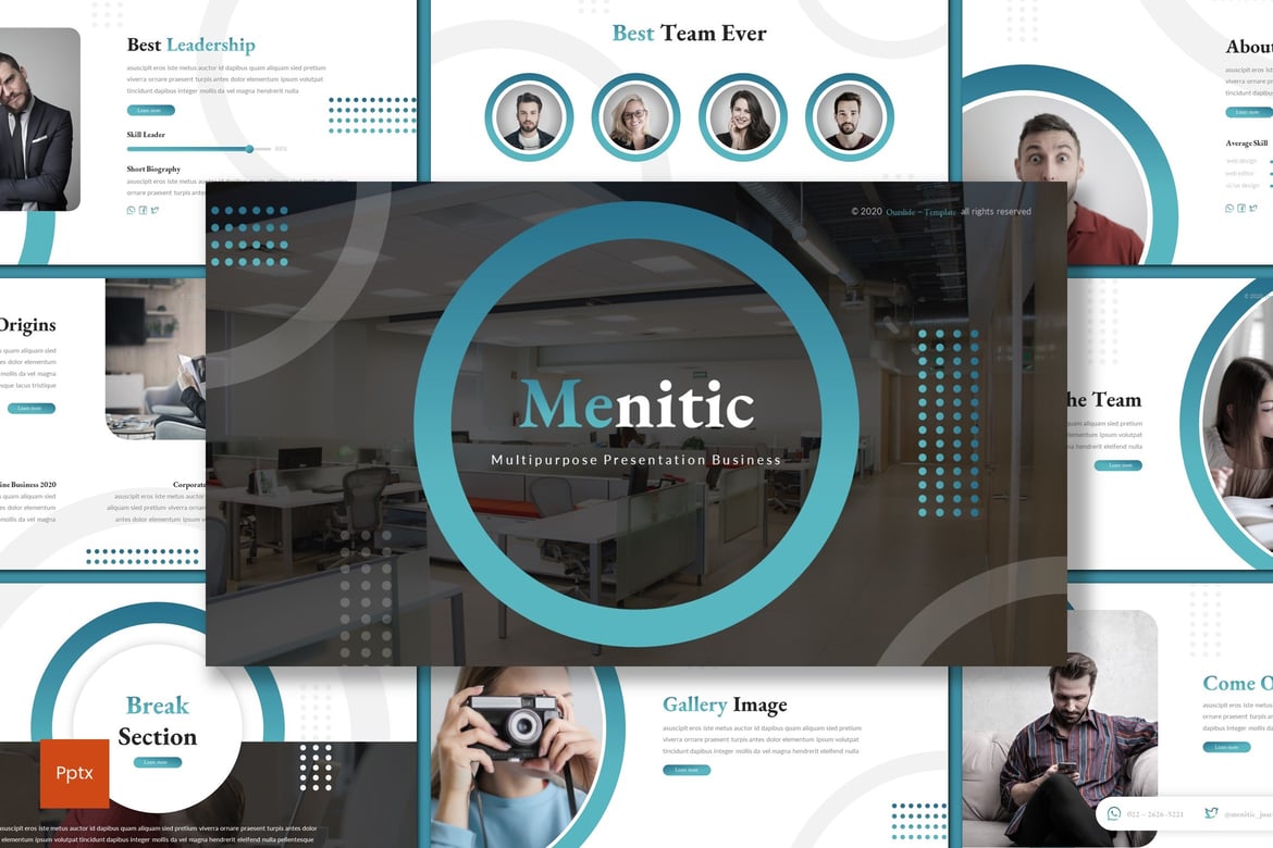 Template Powerpoint Menitic - Solusi Presentasi Kreatif untuk Bisnis Anda